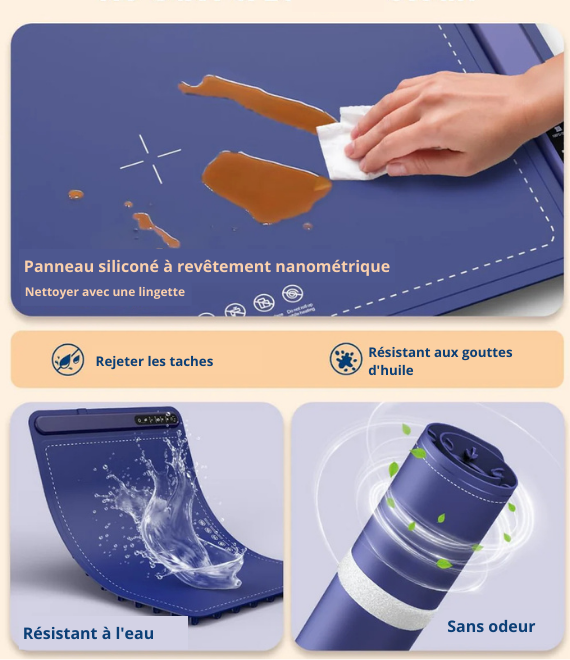 Tapis chauffant pour aliments